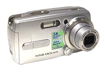 KING OCEAN デジタルカメラ Z520 シルバー 500万画素 Z520SV
