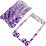 Rhinestones Shield Protector Case for Apple iPod touch (2nd gen.), Gradient Purple Full Diamond