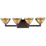 Mission Fields 4-Light Bath Bar