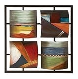 IMAGE OF Abstract Metal Wall Art Sculpture Home Decor 25