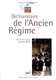 Dictionnaire de l Ancien Régime