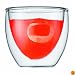 Bodum Pavina 2-1/2-Ounce Double-Wall Espresso/Shot Thermo Glasses, Set of 2