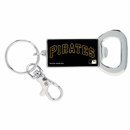 MLB Pittsburgh Pirates Bottle Opener Key Ring