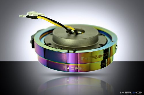 NRG Short / Thin Version Quick Release Kit - Neochrome - Part # SRK-400MC On Sale
