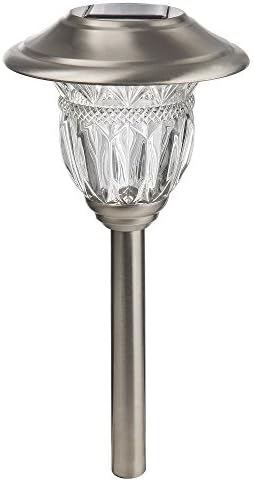 Solar 5 Lumens Stainless Steel Path Light