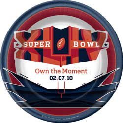 Super Bowl XLIV Dessert Plate
