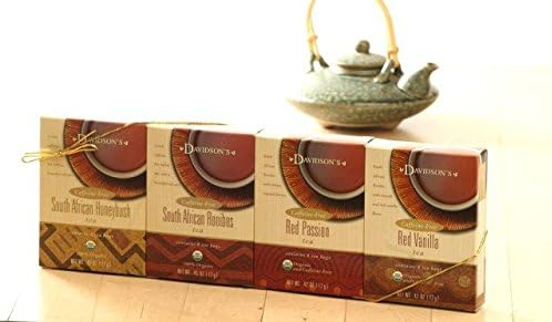 Davidson Organic Tea 800 Red Tea, Box of 8