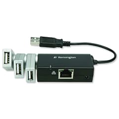 Kensington Mini Dock mit Ethernet (3x USB 2.0) schwarz