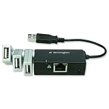 Kensington Mini Dock mit Ethernet (3x USB 2.0) schwarz