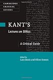 ISBN 9781107036314 product image for Kant's Lectures on Ethics: A Critical Guide (Cambridge Critical Guides) | upcitemdb.com