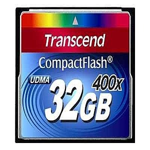 Transcend 32 GB Compact Flash Card 400X (Blue)