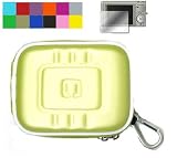 Kroo Camera Case for Casio Exilim Bonus Bundled with Universal LCD Screen Protector Kit (Many Color Available)