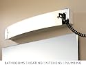 Hib Razorlight Shaving Bathroom Light