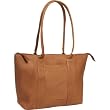 Clava Vachetta Leather Zip Shopper