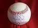 Omar Vizquel Autographed ROLB Baseball, Chicago White Sox, Proof Photo of Omar Signing for Us.