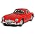 5" 1954 Mercedes-Benz 300 SL Coupe 1:36 Scale (Red)