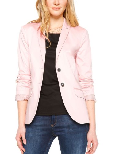 SIR Oliver Damen Blazer 11.403.54.2018, Einfarbig, Gr. 36, Orange