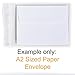 100 A6 / A2 Crystal Clear Flat Resealable Envelopes