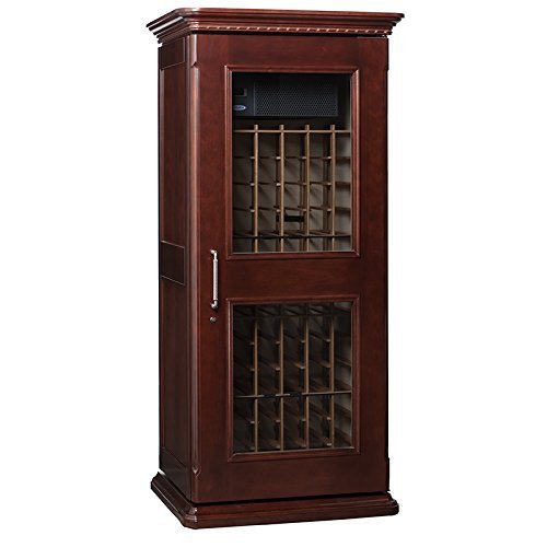 Le-Cache-Euro-1400-Wine-Cabinet--Classic-Cherry-finish-Model