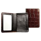 Jack Georges Croco Collection Business Card Holder