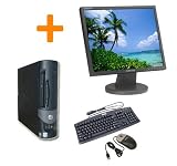 DELL - Optiplex GX280 SFF + Ecran TFT 17 pouces de marque - Unité centrale + Ecran + Clavier + Souris - Intel Pentium 4 - 2.8Ghz - 80 Go - 512 Mo - DVDRW - Réseau - Windows XP
