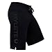 vertex flex-knit zip pocket short - black/stealth black - XL