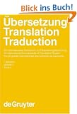 �bersetzung - Translation - Traduction. Ein internationales Handbuch zur �bersetzungsforschung /An International Encyclopedia of Translation Studies ... Sprach- Und Kommunikationswissenschaft / H)