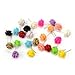 12 Pairs Women Girls Delicate Charming Resin Rose Flower Jewellery Stud Earrings