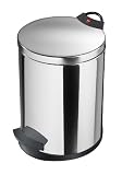 Hailo 0513-039 Tret-Abfallsammler T2.13, Edelstahl