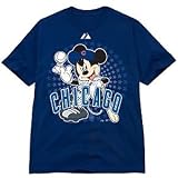 Disney Fitted Chicago Cubs Mickey Mouse Tee