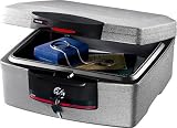 SentrySafe H2300 1/2 Hour FIRE-SAFE Waterproof Chest, 627 Cubic Inches, Silver Gray
