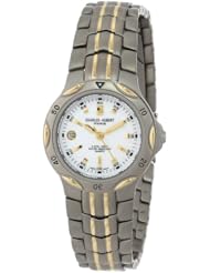 Charles-Hubert, Paris Womens 6654-W Premium Collection Two-Tone Titanium Watch