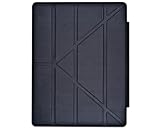 iPad Case - APLJUS - Attachable Magnetic Flip Cover (Front Only) for Apple iPad 2, 3 & 4 - Black with Origami Shape for Movie Views and more - Smarter than the Apple smart cover
