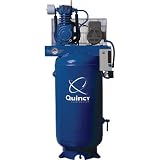 - Quincy Compressor Reciprocating Air Compressor - 5 HP, 230 Volt, 3 Phase, Model# 253DS80VCB46