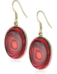 Charles Albert Abalone Dangle Earrings