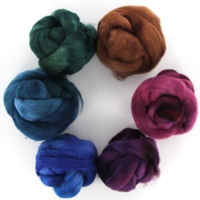 Frabjous Fibers Three Feet of Sheep, Six Sheep Sampler