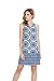 ROMWE Women's Summer Sleeveless Missy Tank Dress With Print