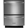 KitchenAid Architect Series II : KUDH03DTSS Fully Integrated Double Drawer Dishwasher - Stainless Steel