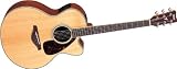 Yamaha FJX720SC Acoustic Electric Guitar, Natural