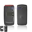 Black Snap-On Cover Hard Case Cell Phone Protector for ZTE C79 C-79