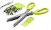 Master Culinary Herb Stripper and 5-blade Scissors Kit featuring Cleaning Brush