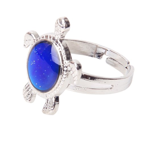 Adjustable Turtle Color Change Mood Ring