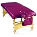 3B Scientific W60602BG Red Deluxe Portable Massage Table, 72.5" Length x 29" Width