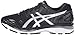 ASICS Men's Gel Nimbus 18 Running Shoe, Black/Silver/Carbon, 7.5 M US