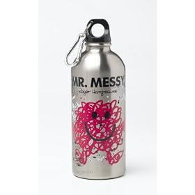 Mr Messy Water Bottle - stainless steel 600ml - Mr Men & Little Miss