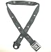 NEW!! -Narrow- Black Seatbelt Belt With Real Seat Belt Buckle!