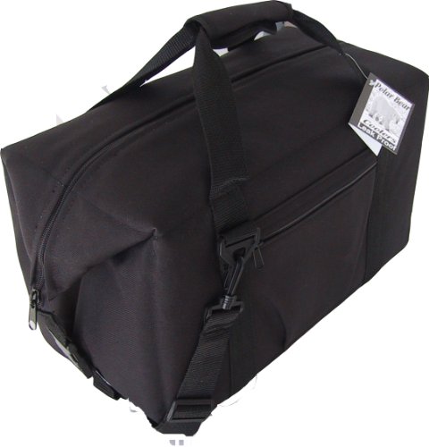 Polar Bear Coolers 24 Pack Soft Cooler, Black