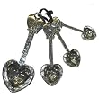 Ganz 'Recipe for Love' Heart Shaped Measuring Spoons (4pcs) - Measuring Spoons
