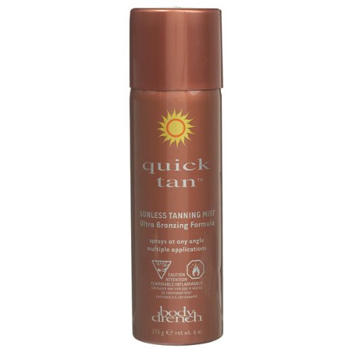 BODY DRENCH Quick Tan Sunless Tanning Mist 6 oz.
