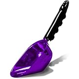 Platinum Pets 8-Ounce Stainless Steel Pet Food Scoop, Electric Purple